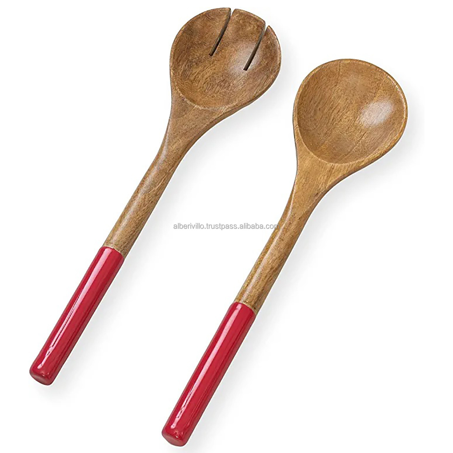 Wooden Food Cooking Utensils Wood Flatware Kitchen Decor Cooking Wood Serving Spoon From India