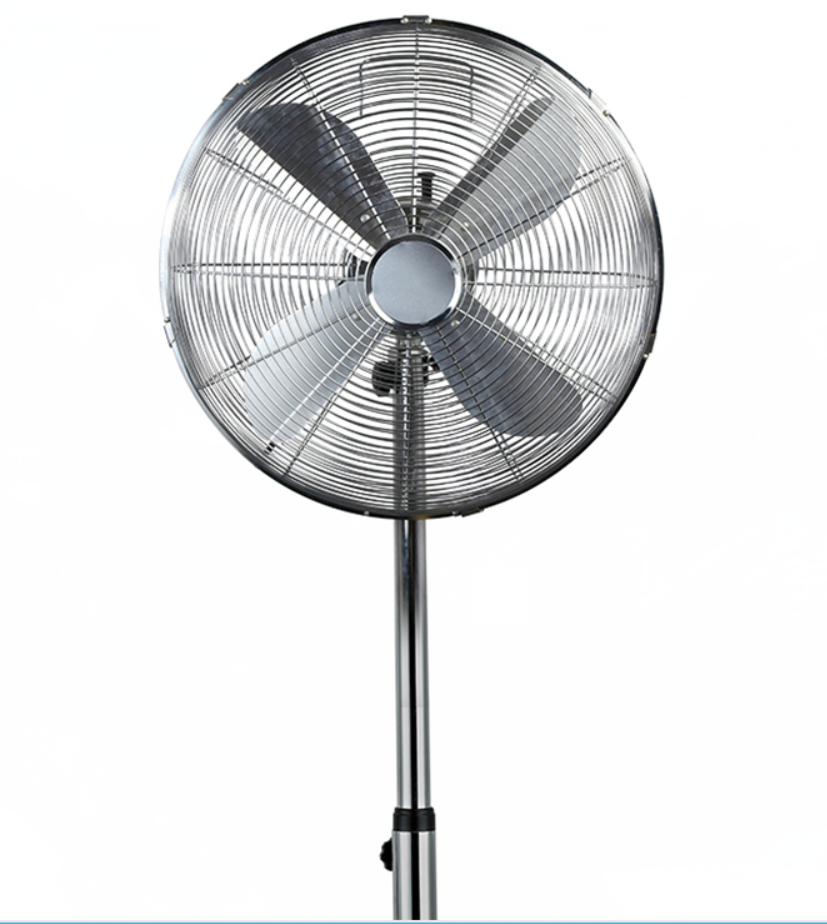 18'' Retro pedestal fan with orient stand fan