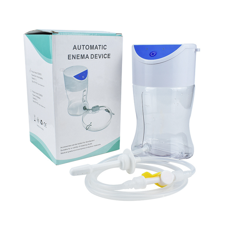 Electric Enema Kit Bucket Douche Cleaner Enema Kit for Colon Cleansing for Coffee and Water Colon Cleansing