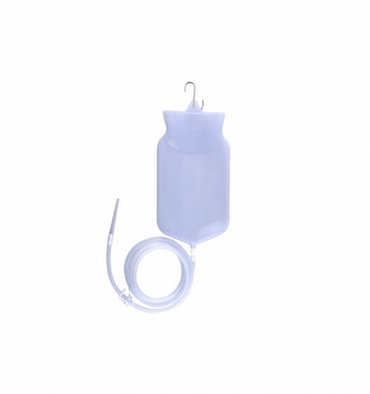 High Quality Reusable Silicone Enema douche bag for Enema Kit