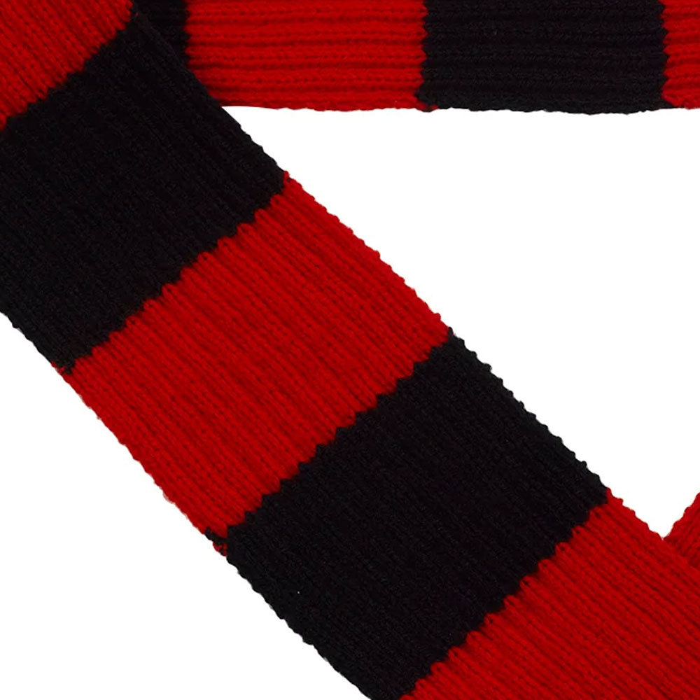 Promotional Fast Delivery High Quality Football World 100% Acrylic Custom Knitted Scarf For Sale made in Pakistan