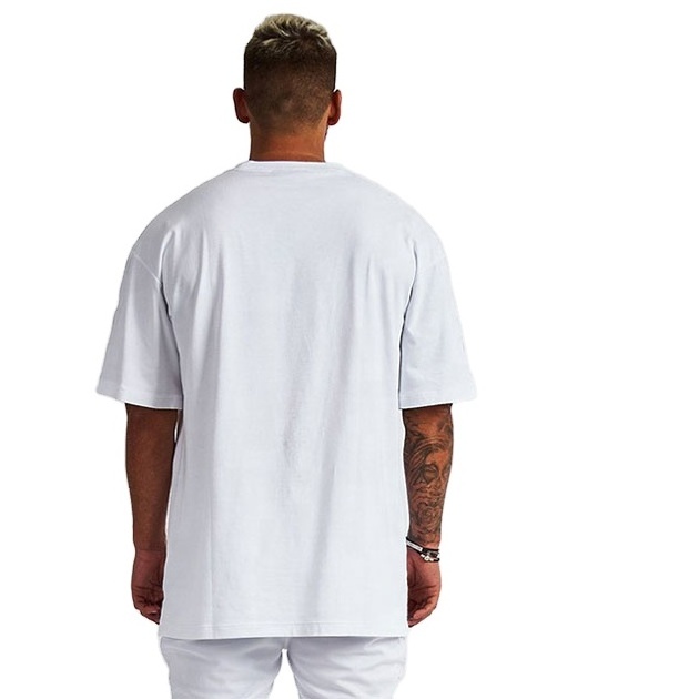 Men's O neck T Shirts Blank Loose baggy Men's Personalized Embroidered Plain Cotton Fabric Casual Oversize O neck T Shirts