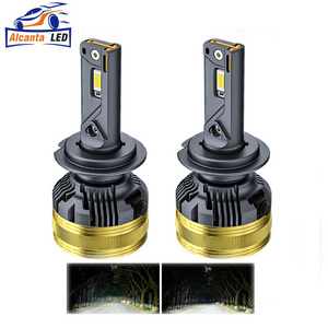 AlcantaLED 160W Led Headlight bulbs high low beam H1 H7 H8 H9 H11 9005 9006 H4 Led Headlight Driving Lamp V95 triple copper tube