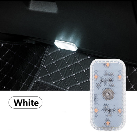 Car LED Touch Lights Mini Decorative Wireless Interior Light Auto Roof Ceiling Reading Lamp Car Styling Night Light Accessories