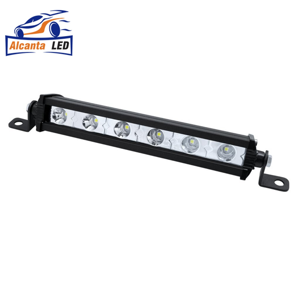 7 inch 18w Slim Led Light Bar  Flood Spot LED Bar Work Lamp Driving light For Jeep Truck Trailer Offroad ATV 4X4 Car 12V 24V