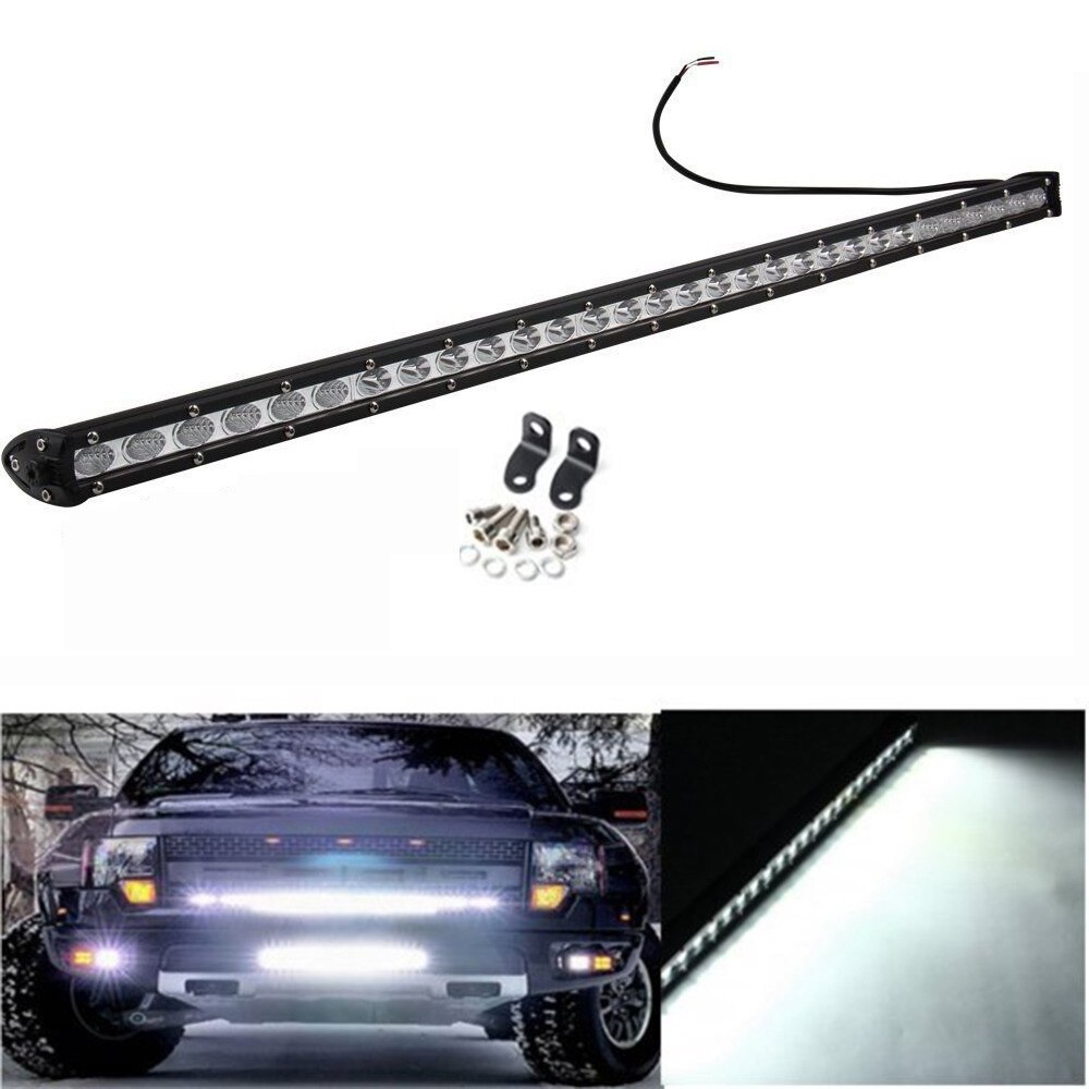 7 inch 18w Slim Led Light Bar  Flood Spot LED Bar Work Lamp Driving light For Jeep Truck Trailer Offroad ATV 4X4 Car 12V 24V