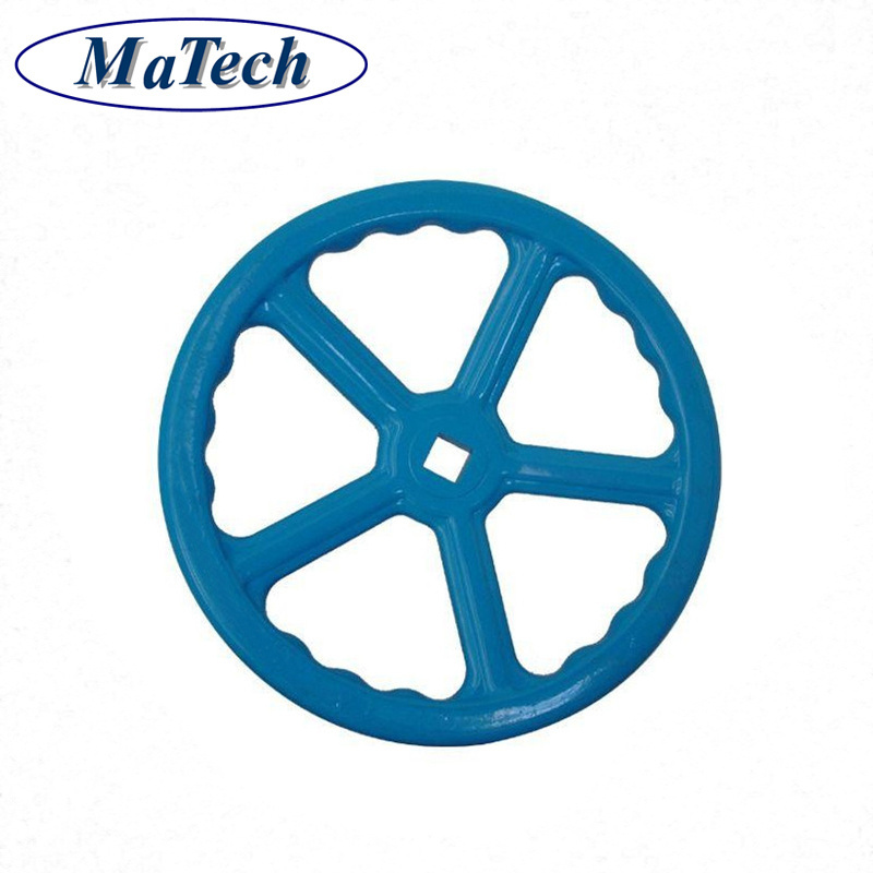 Factory Custom Metal Alloy Cast Iron Sand Casting Valve Hand Wheel