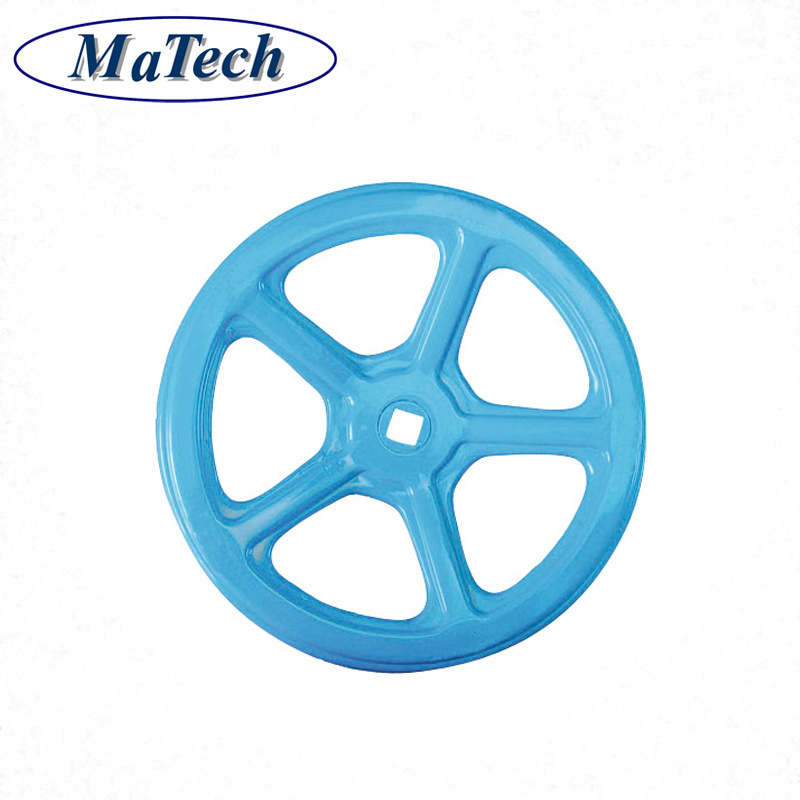 Factory Custom Metal Alloy Cast Iron Sand Casting Valve Hand Wheel