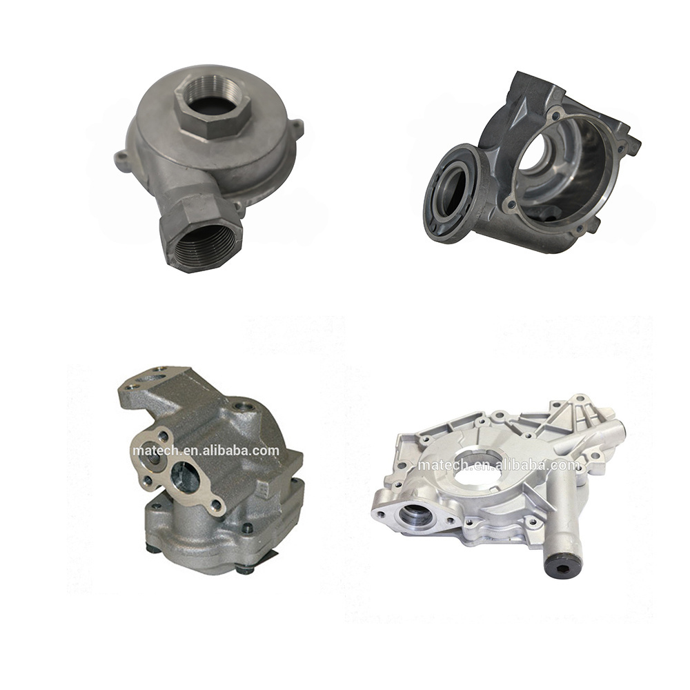 Factory Custom Aluminum Die Casting Oil Pump Housing And Upper Cover