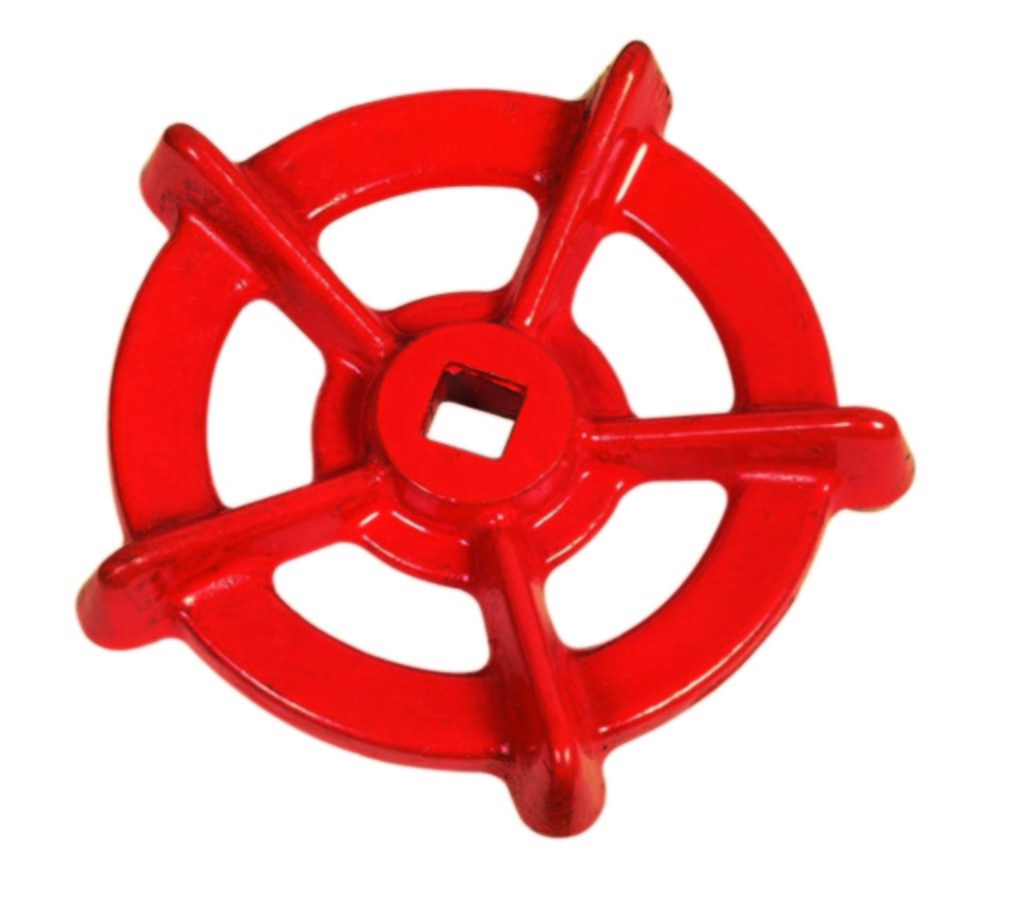 Factory Custom Metal Alloy Cast Iron Sand Casting Valve Hand Wheel