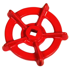 Factory Custom Metal Alloy Cast Iron Sand Casting Valve Hand Wheel