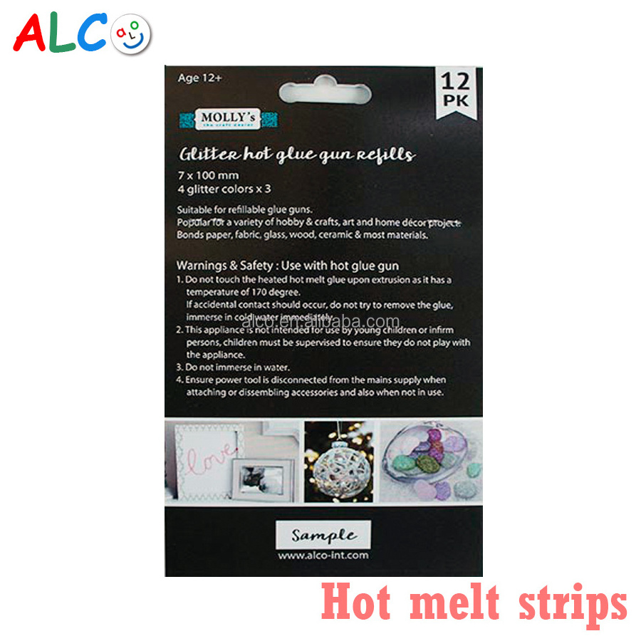 Hot Sale Popular 7 x 100 mm 4 Colors Hot Melt Adhesive Glue Stick