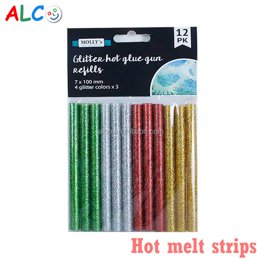 Hot Sale Popular 7 x 100 mm 4 Colors Hot Melt Adhesive Glue Stick