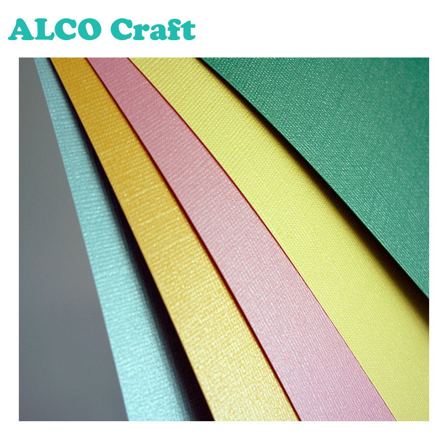 305x305mm specialty pearlized textured cardstock paper for craft