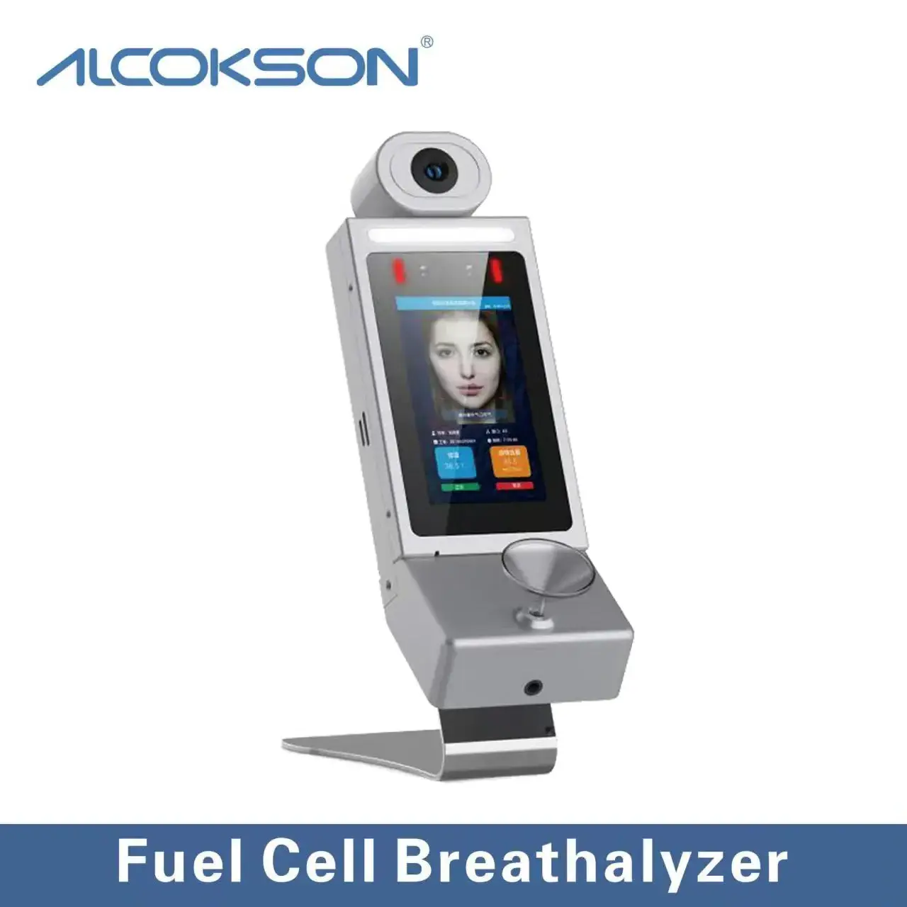 OEM Factory Fuel Cell Breathalyzer Breath Alcohol Tester with Face Recognition For Best YOU