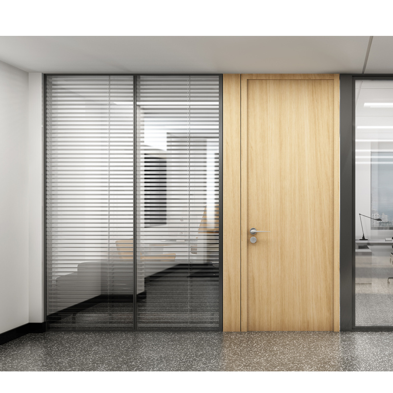 Flexspace aluminum glass room divider materials used building lightweight panel 10mm tempered office Glass partition wall