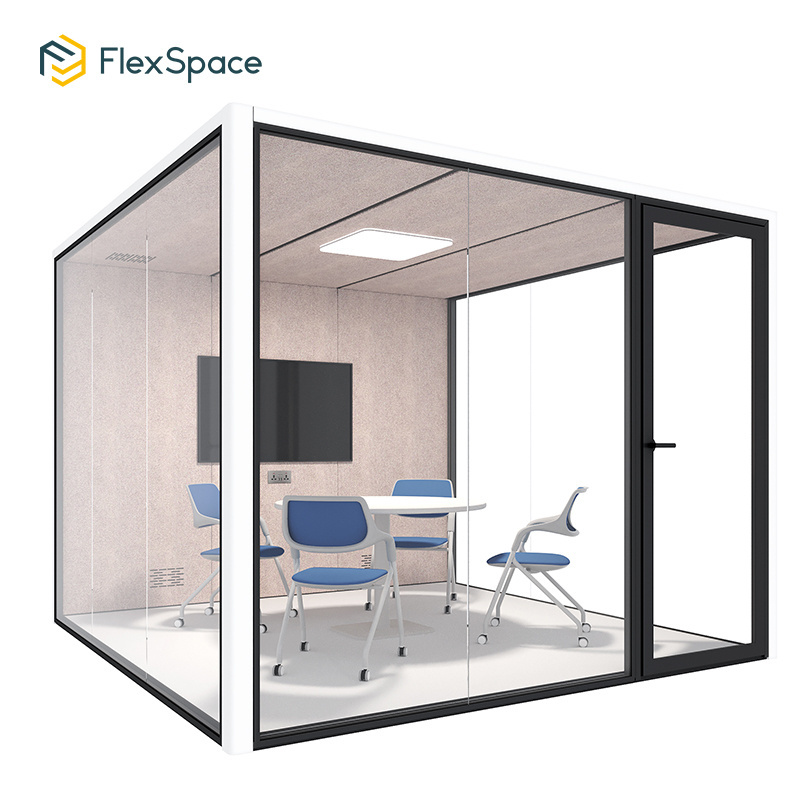 Flexspace 2023 new Removable Home Office pods Soundproof Booths Recording Studio Booth Cabinet Usb Connector