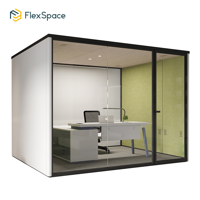 Flexspace 2023 new Removable Home Office pods Soundproof Booths Recording Studio Booth Cabinet Usb Connector