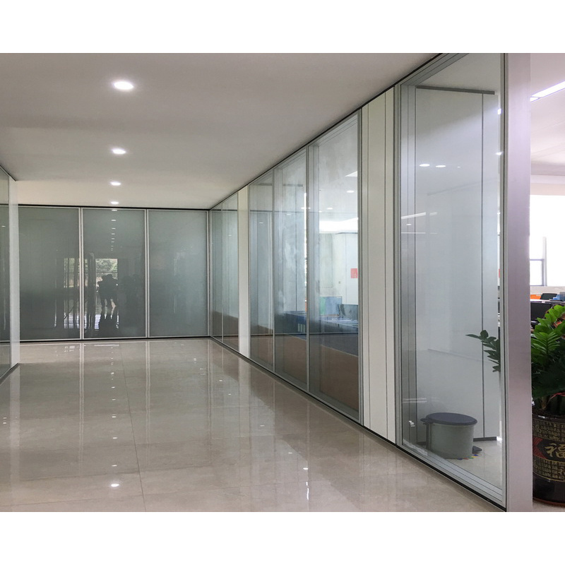 FlexSpace Factory price manager office room divide glass office partition, double glazed office partition