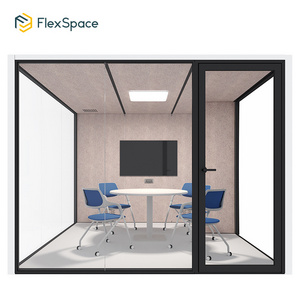 Flexspace 2023 new Removable Home Office pods Soundproof Booths Recording Studio Booth Cabinet Usb Connector