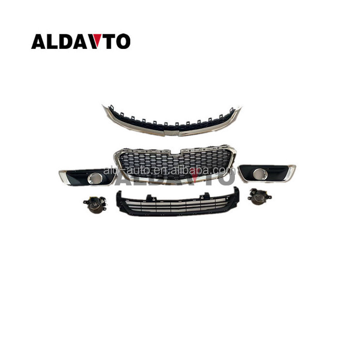 FOR CRUZE 2015 2016 FRONT GRILLE USA TYPE WITH CHROME /BLACK  2017 2019 2009 2010 AUTO BODY PARTS SPARE PARTS CAR LIGHTS MALIBU