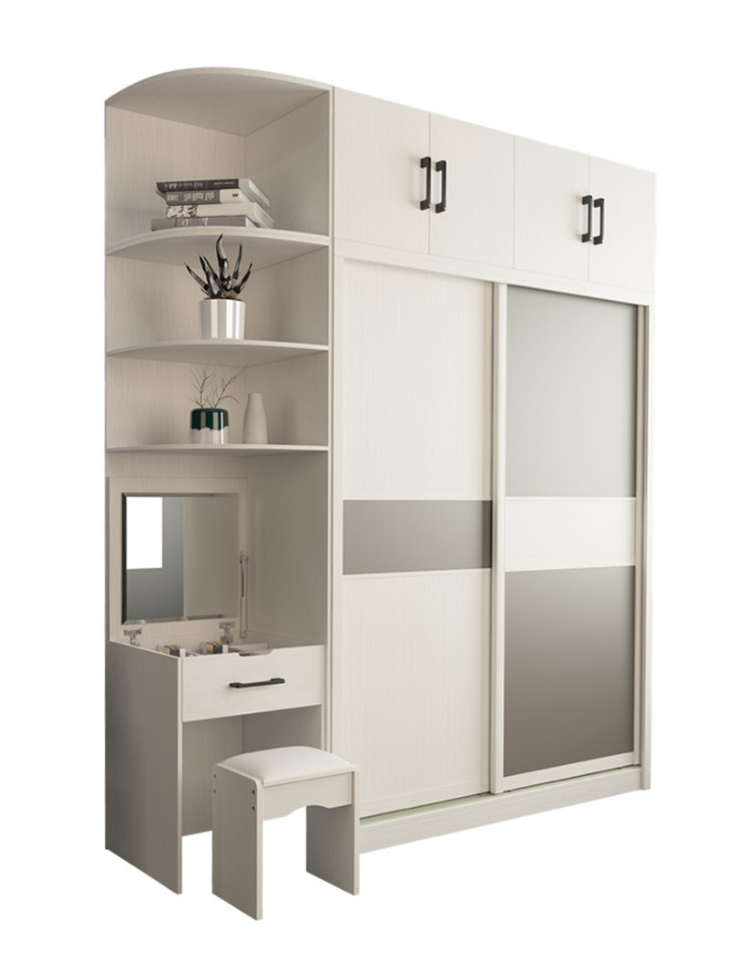 Custom Sliding Door Wardrobe Assembly Bedroom Locker Sliding Door Wardrobe