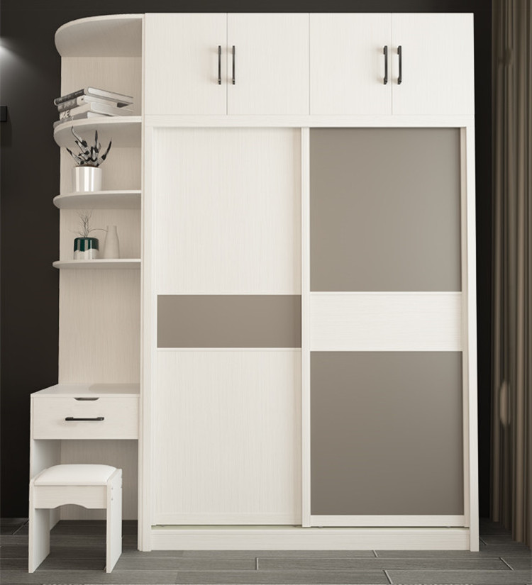 Custom Sliding Door Wardrobe Assembly Bedroom Locker Sliding Door Wardrobe