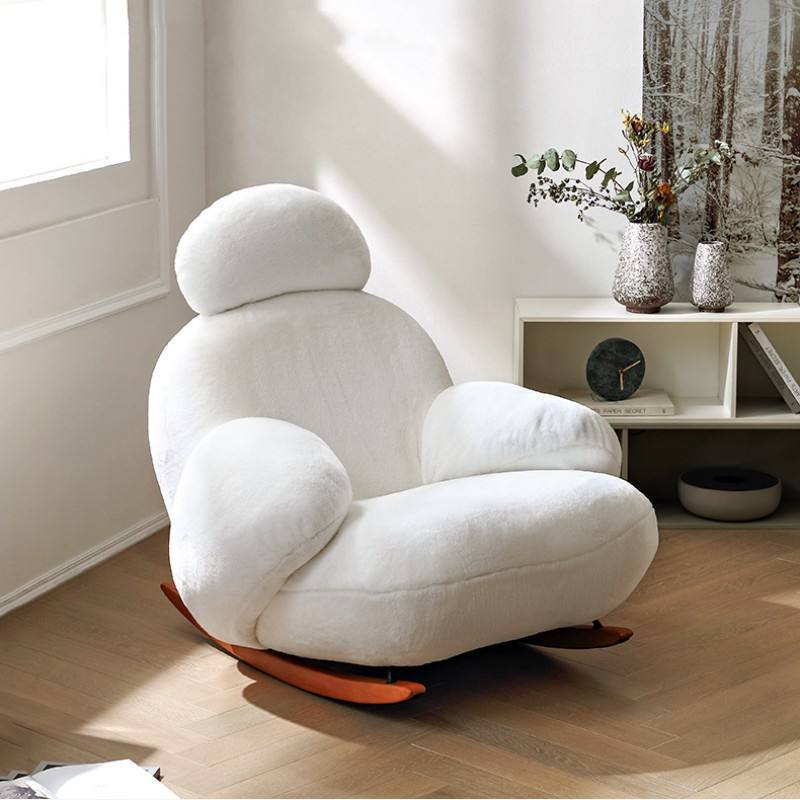 Single Recliner Sofa Rocking Chair Living Room Furniture Arm Chaise Leisure Lounge Chair Living Room Modern Leisure Sofa Chairs