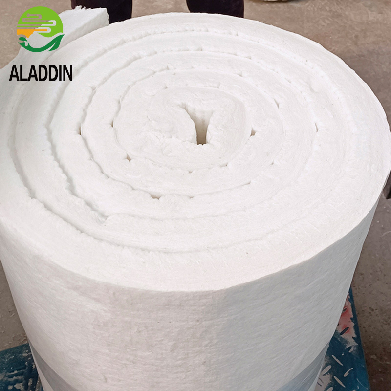 12.5-60 MM thickness 1050C Pipe insulation blanket thermal insulation ceramic fiber blanket