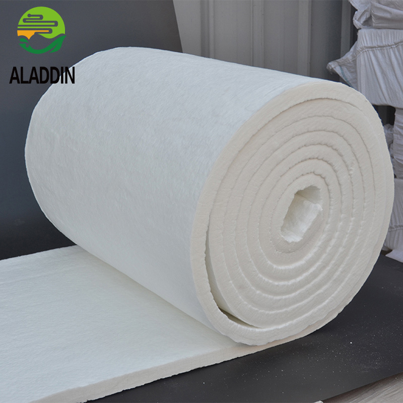 12.5-60 MM thickness 1050C Pipe insulation blanket thermal insulation ceramic fiber blanket