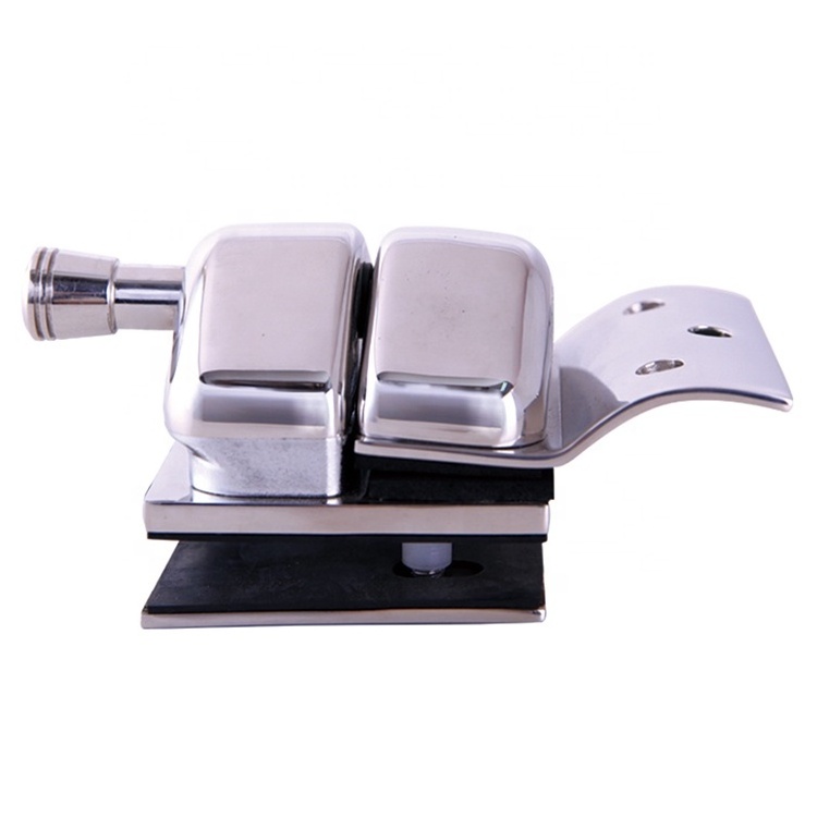 Glass door latch -Stainless Steel Swimming Pool Fence Glass Security Sliding Gate Glass Door Lock Latch