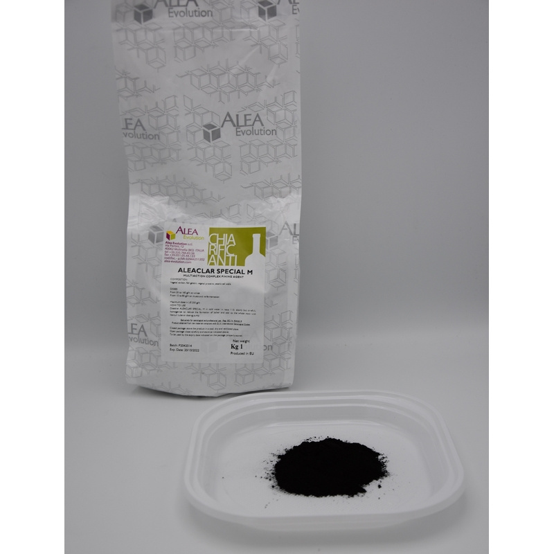 High Quality Made In Italy ALEACLAR SPECIAL M Wine Clarification Agent Wine Fermentation Yeast Powder 1 kg and 10 kg Bag