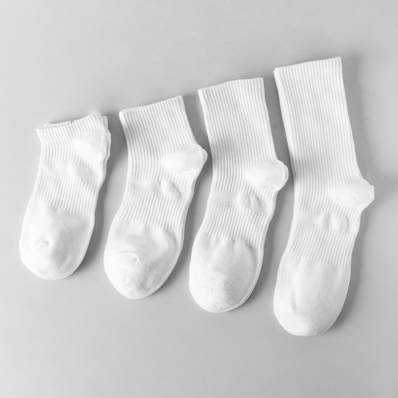 wholesale oem white spandex custom design  logo made yoga compression crew cotton grip mens sport socks