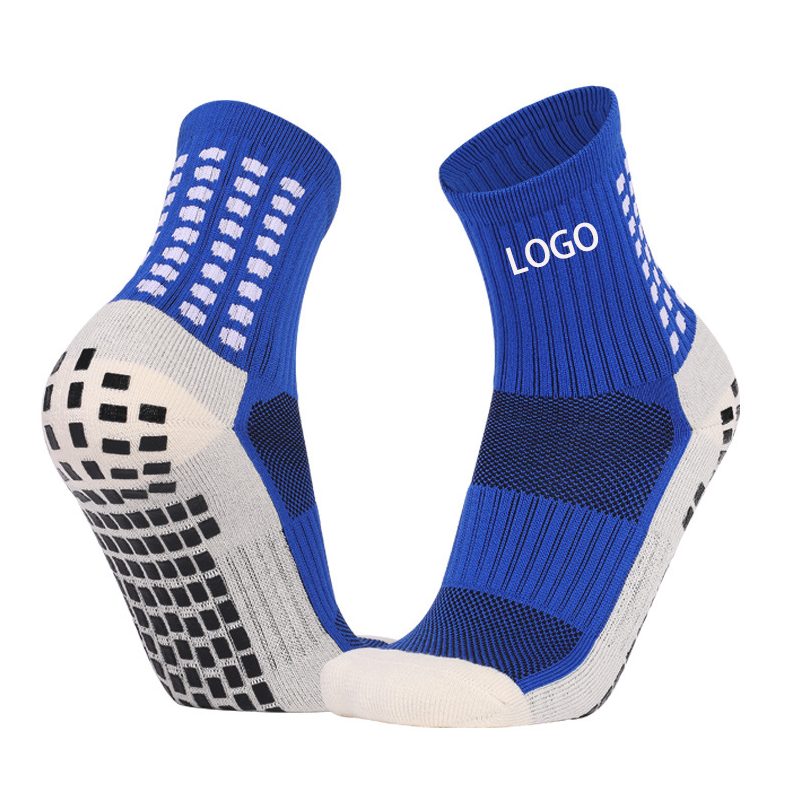 custom logo running anti fuzzy sport socks for men manufacturers men anti-slip soccer grip non-slip grip socks football