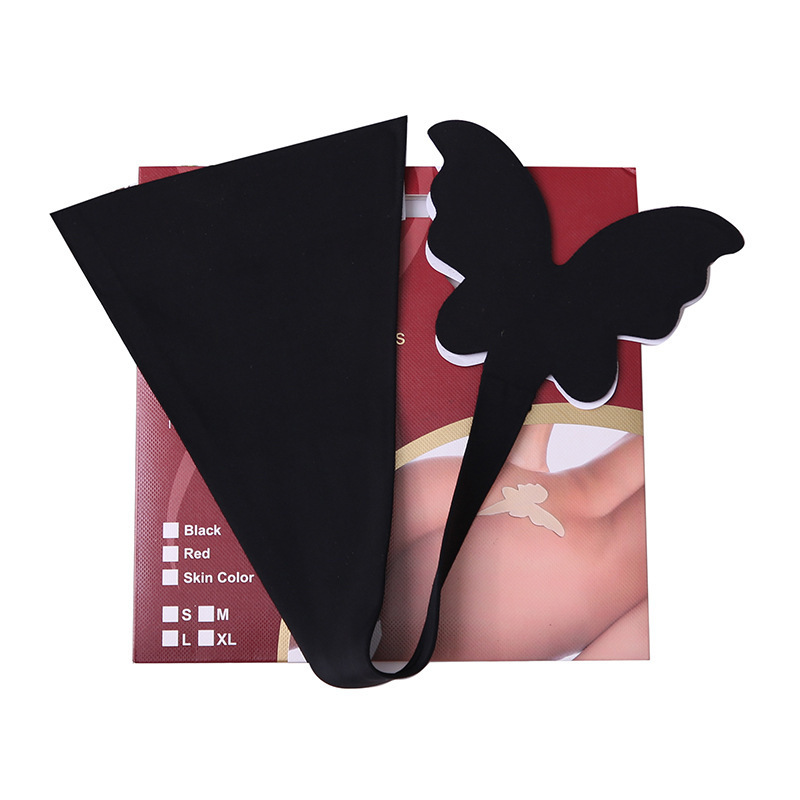 Sexy Adhesive C string And Thong Sticky Invisible C-string Women's No More Panty Lines Sexy C-string butterfly panties