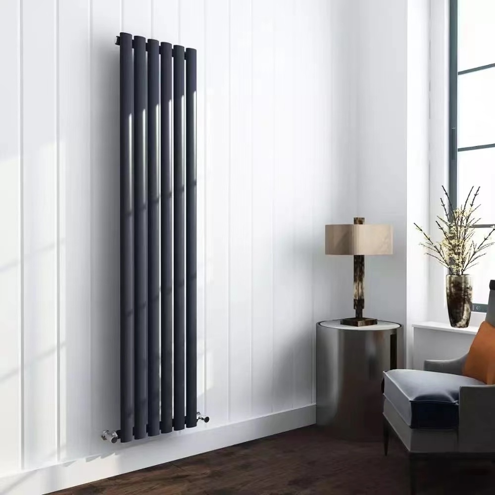 Vertical Designer Radiator Oval Tube Heating Radiator Steam Heating Radiators