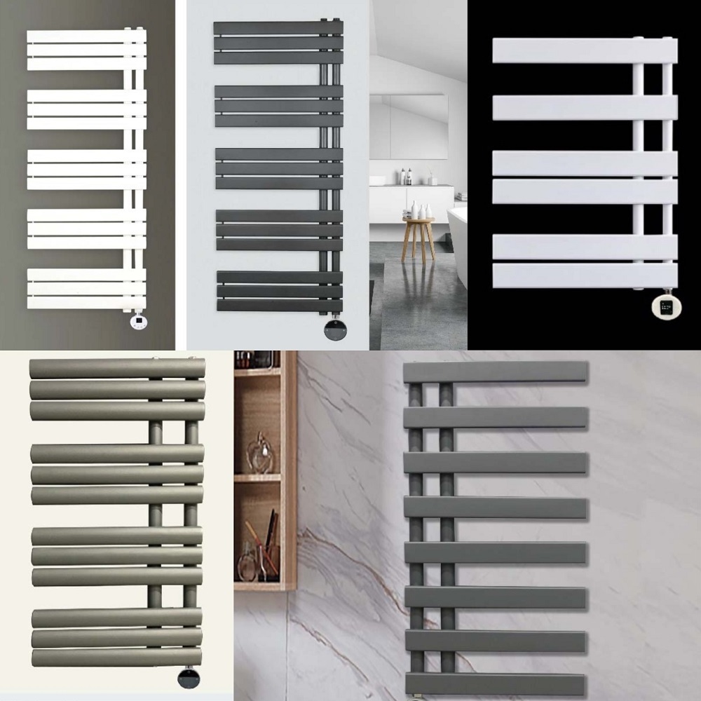 Hot Sale Manufacturer Wholesale Heated Towel Rail Bar Wall Mounted Electric Towel Warmer Rack for Bathroom heating