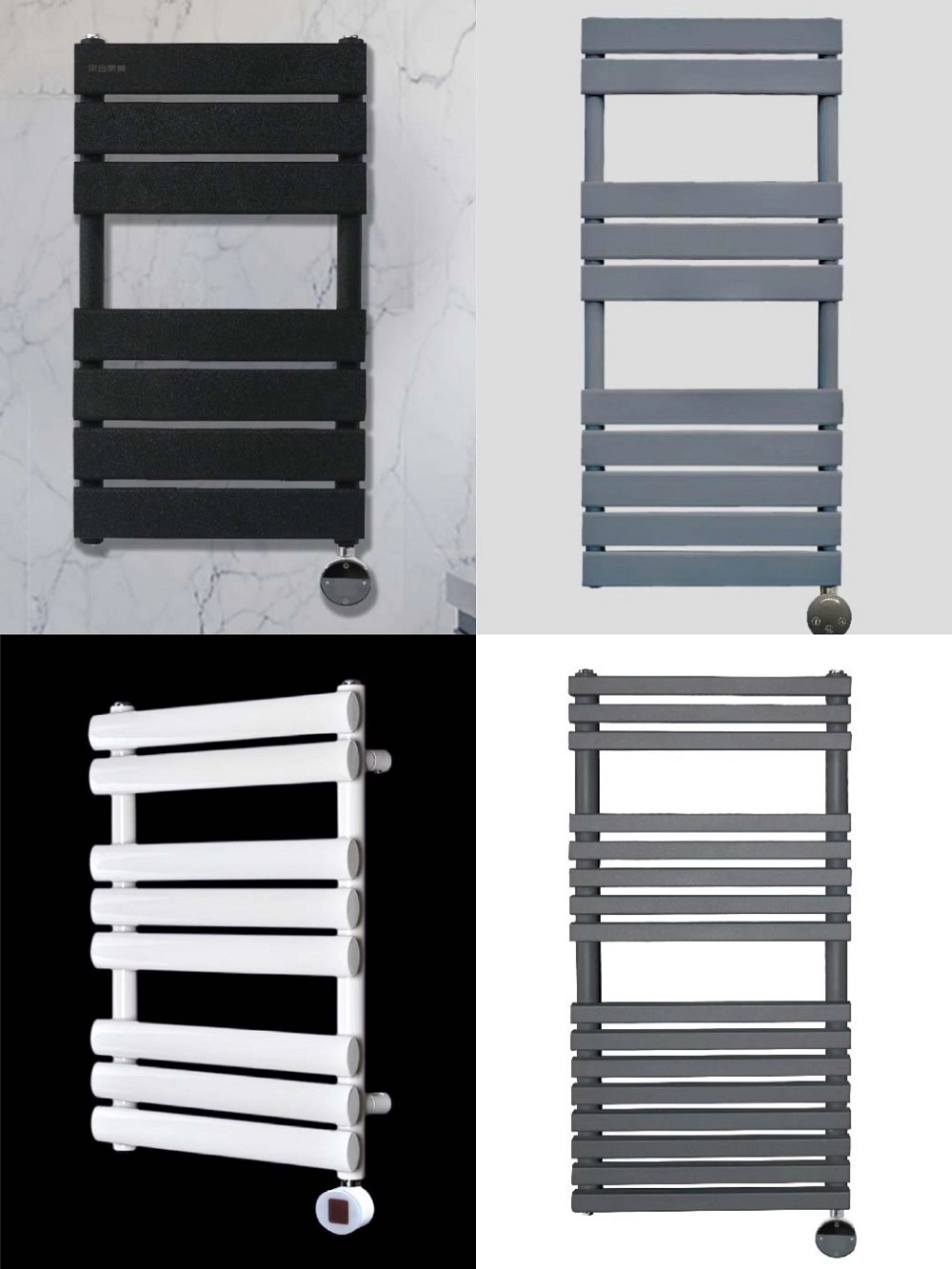 Hot Sale Manufacturer Wholesale Heated Towel Rail Bar Wall Mounted Electric Towel Warmer Rack for Bathroom heating