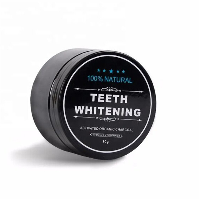 Private Label 100% Natural Organic Professional White Teeth Activated Charcoal Teeth Whitening Powder