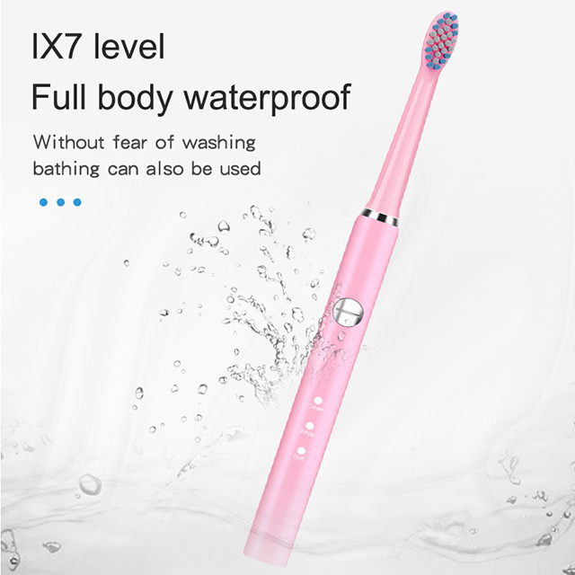 Factory Direct Sales Private Brand Mini Smart Sonic Waterproof Electric Toothbrush