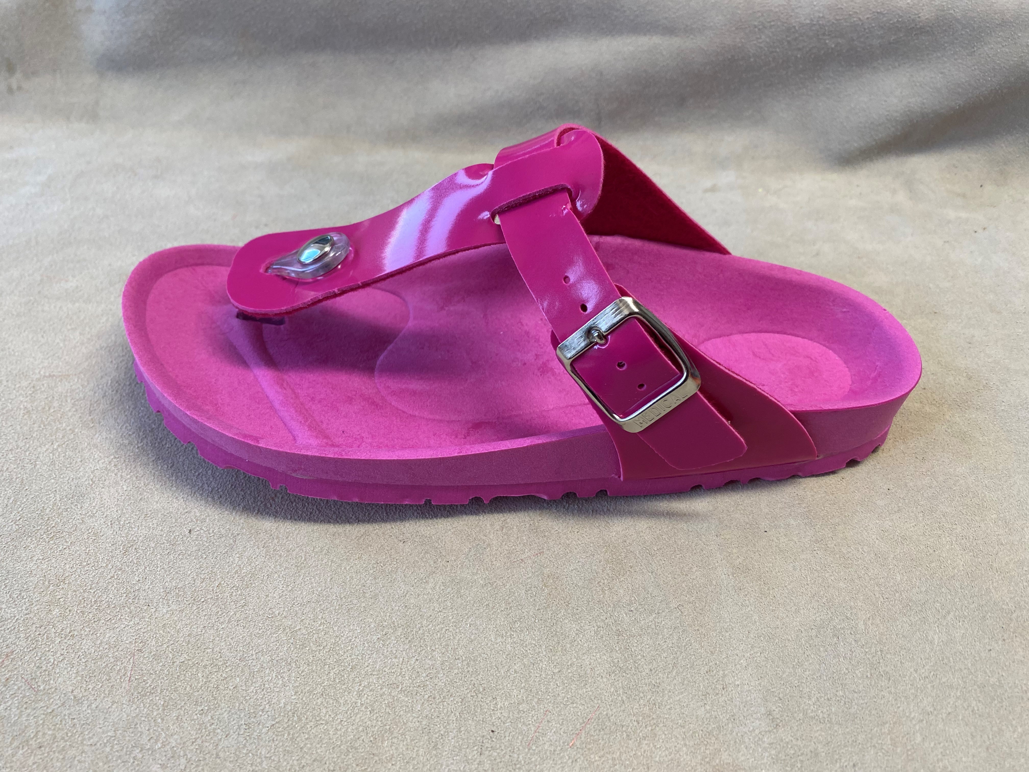 Women slides slippers flip-flops slippers plastic vegan pvc women's sandals shoes made in Italy