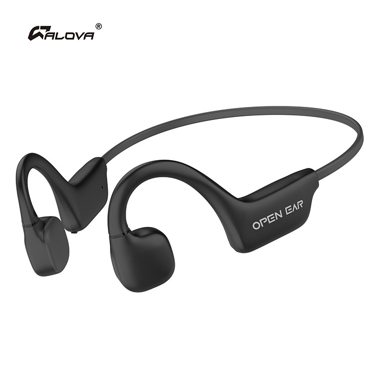 Open-Ear Stereo Bass Headset Over Ear Headphones Bluetooth Wireless Bone Conduction Earphone