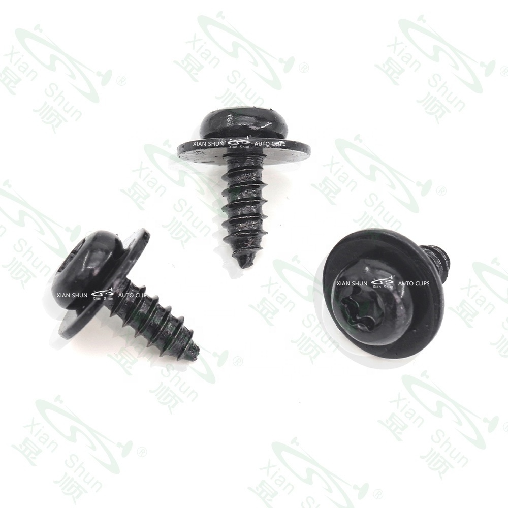 H2288 Metal Screw Bolts Fit for Volkswagen Audi N91158001 Bumper Lower Shield Auto Fasteners and Clips