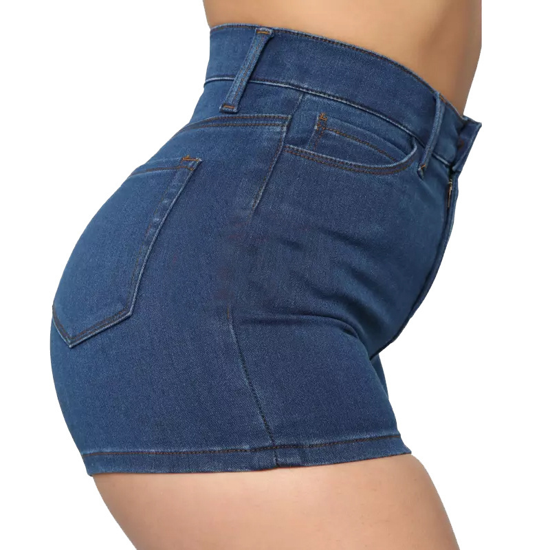 Best Selling High Quality Denim Shorts For Women Button Closure Women Booty Shorts In Reasonable Rates