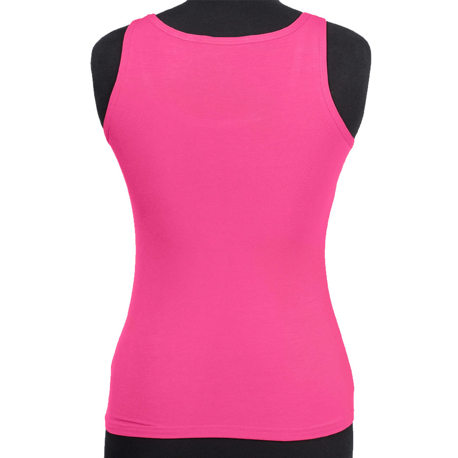 Latest 2023 Summer Arrival Women Pink Color Cotton Vests For Sale In Reasonable Price Women Tank Tops