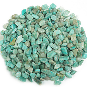 Wholesale Amazonite Gemstone chips crystal semi precious stone chips for Garden decoration Alfazal Agate