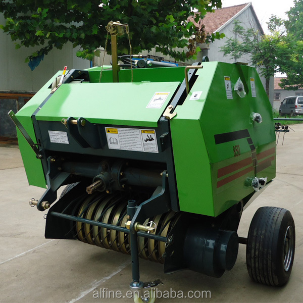 Factory price tractor pto driven mini round baler for sale