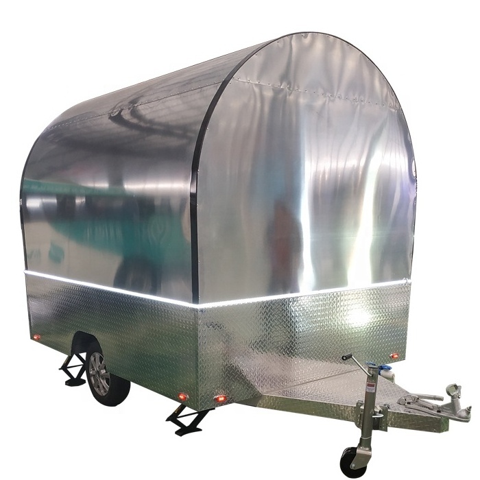 crepe towable fast food trailer food cart concession trailer for sale europe