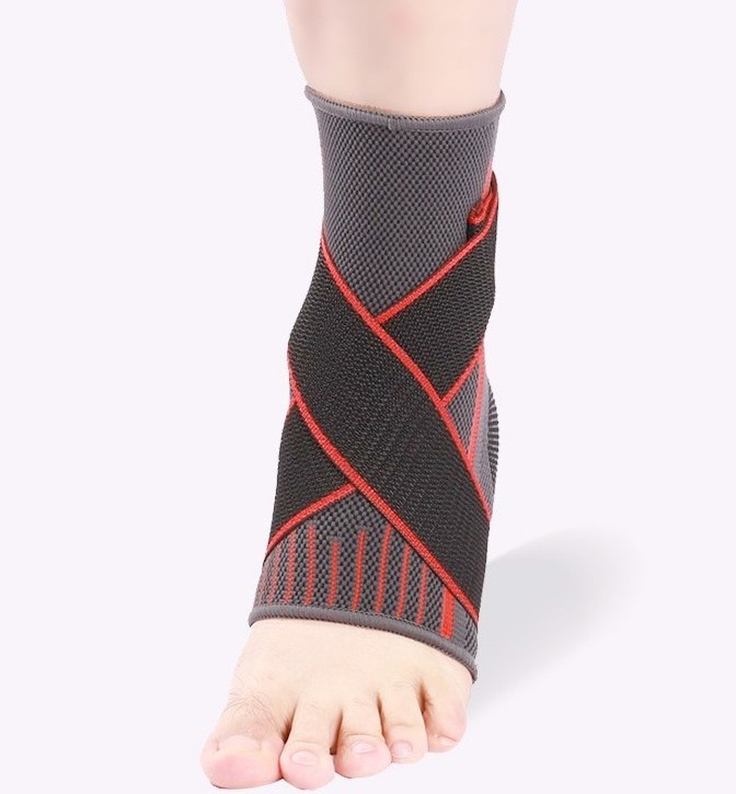 Adjustable Compression Ankle Supports Sleeves Injury Recovery Ankle Brace Support