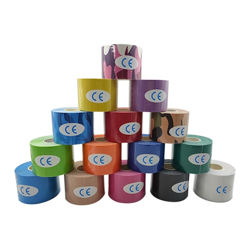 5cm*5m High Quality Cotton therapy Muscle Sport tape Athletic sport Tape K tape with CE